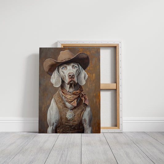 Weimaraner Desert Deputy