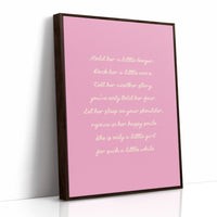 Bubblegum Lullaby in Cream Cursive