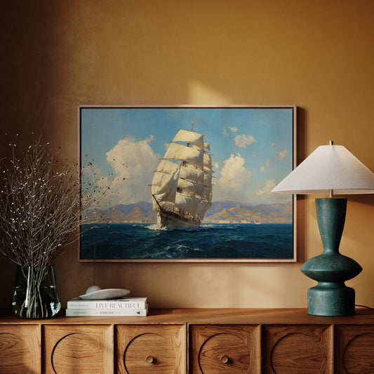 Tall Ship Charts Mediterranean Dreams