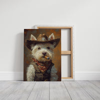 West Highland White Terrier Gunslinger