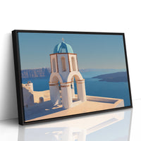 Aegean Light Bathes Sacred Heights