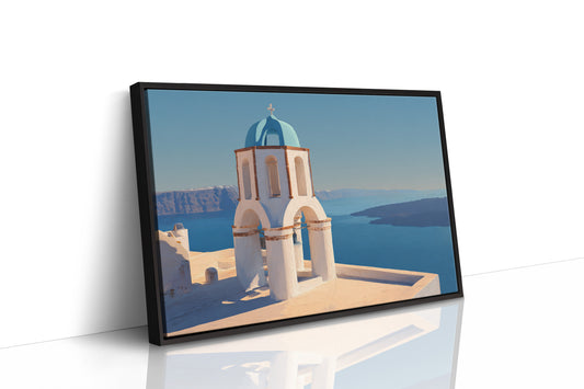 Aegean Light Bathes Sacred Heights