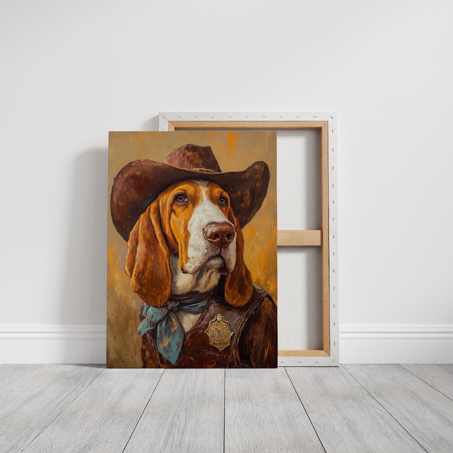 Basset Hound Frontier Sheriff