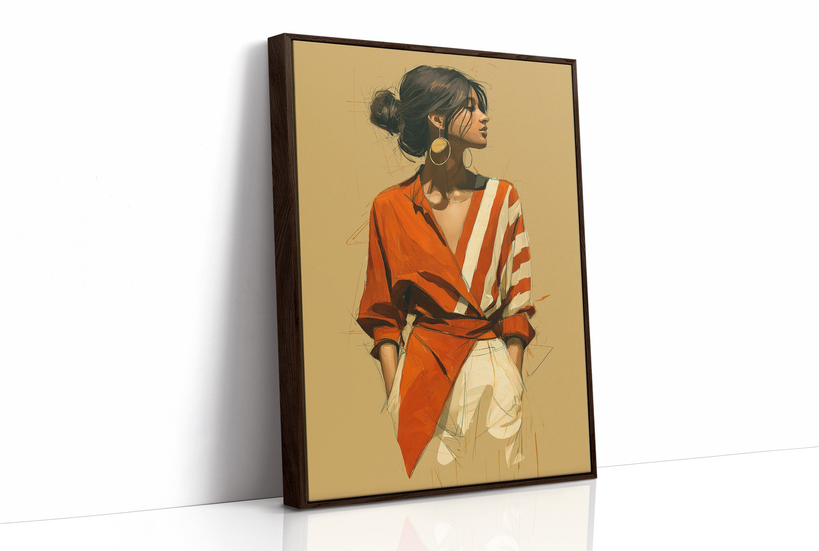 Poise in Terracotta