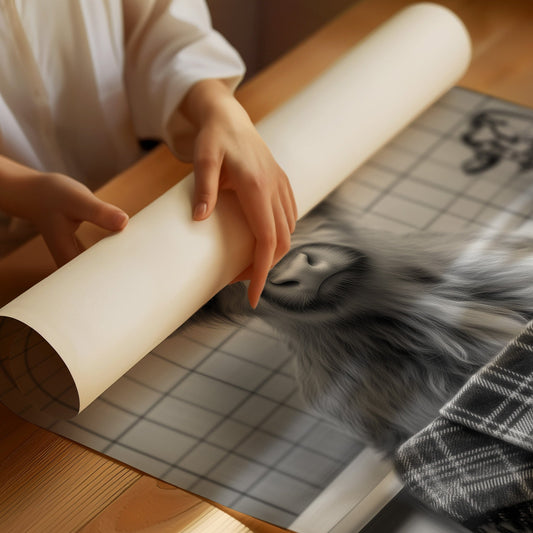 Highland Cow Takes A Luxurious Bath