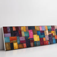 Color Block Abstract Geometric Wall Art