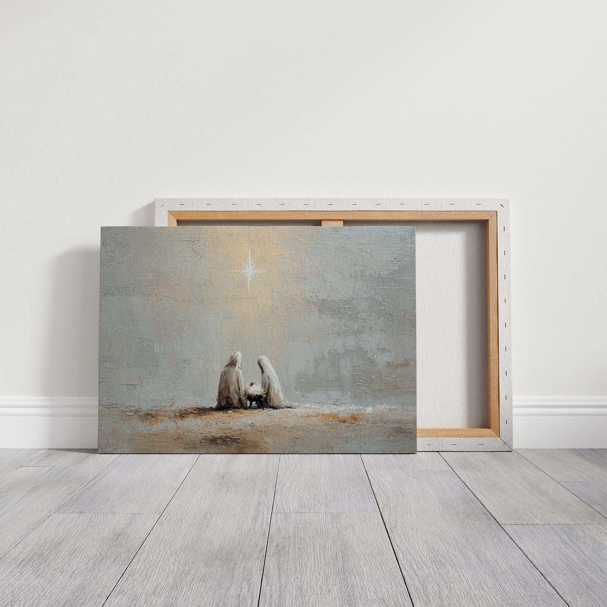 The Holy Family at the Manger