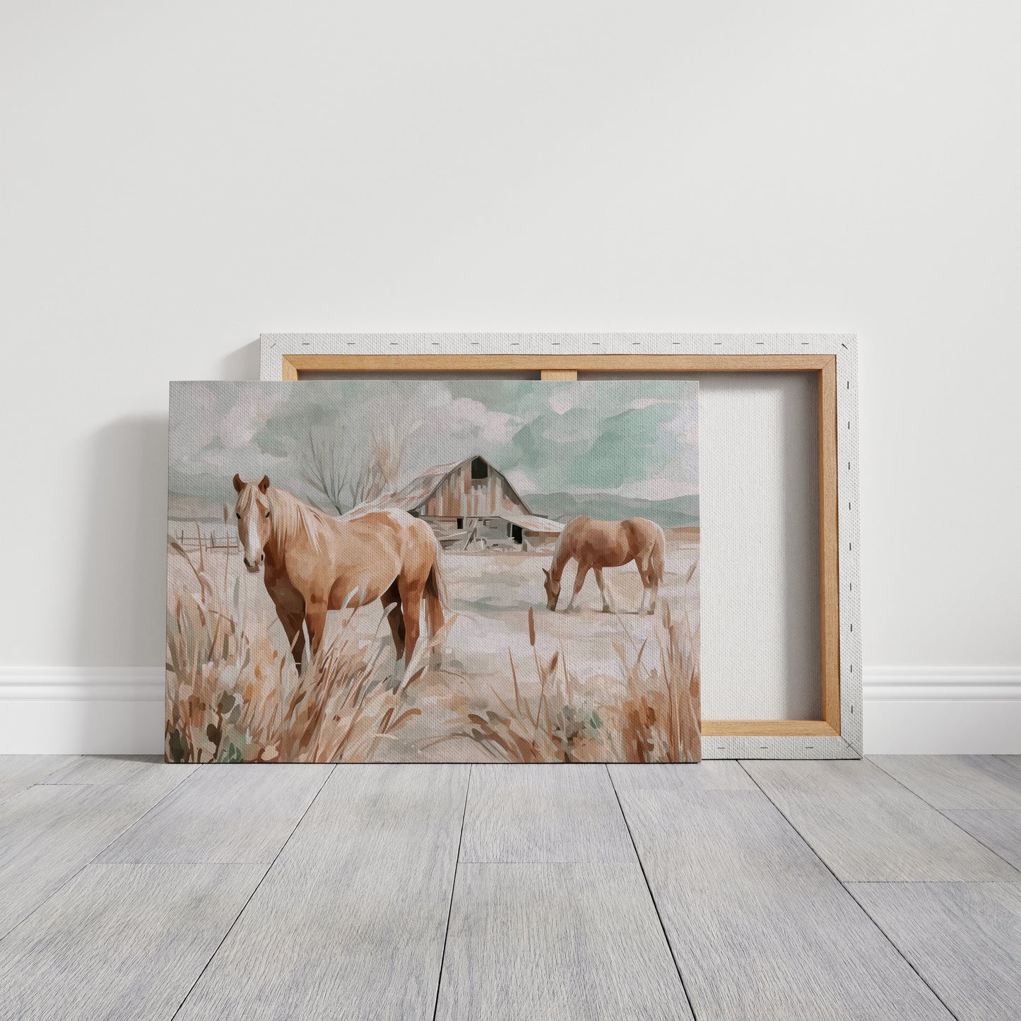 Palomino Standing Through the Quiet