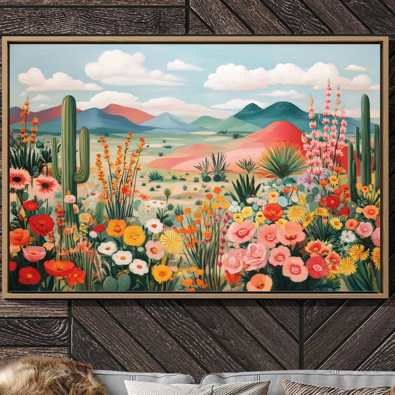 Wildflowers Dance Through Desert Mountains