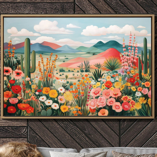 Wildflowers Dance Through Desert Mountains
