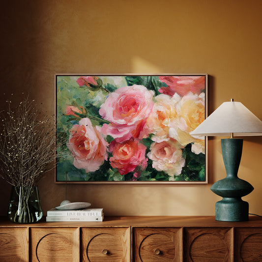 Summer Roses Paint Their Stories
