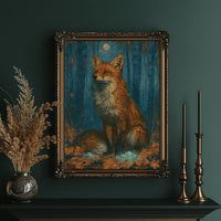 Moonrise Over the Fox's Den