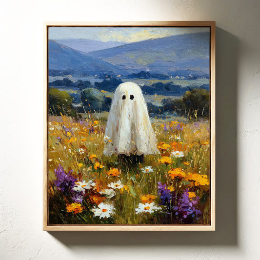 The Ghost Among Wildflowers