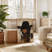 Outlaw Grace Western Cowgirl Portrait