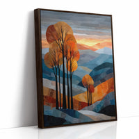 Amber Trees, Blue Hills