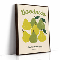 Goodness Beyond Com-Pear-Ison