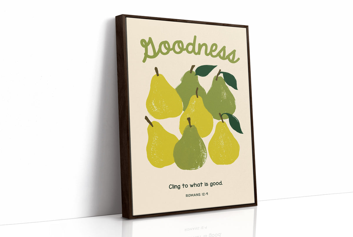 Goodness Beyond Com-Pear-Ison
