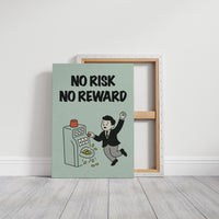 No Risk No Reward Slot Machine Art