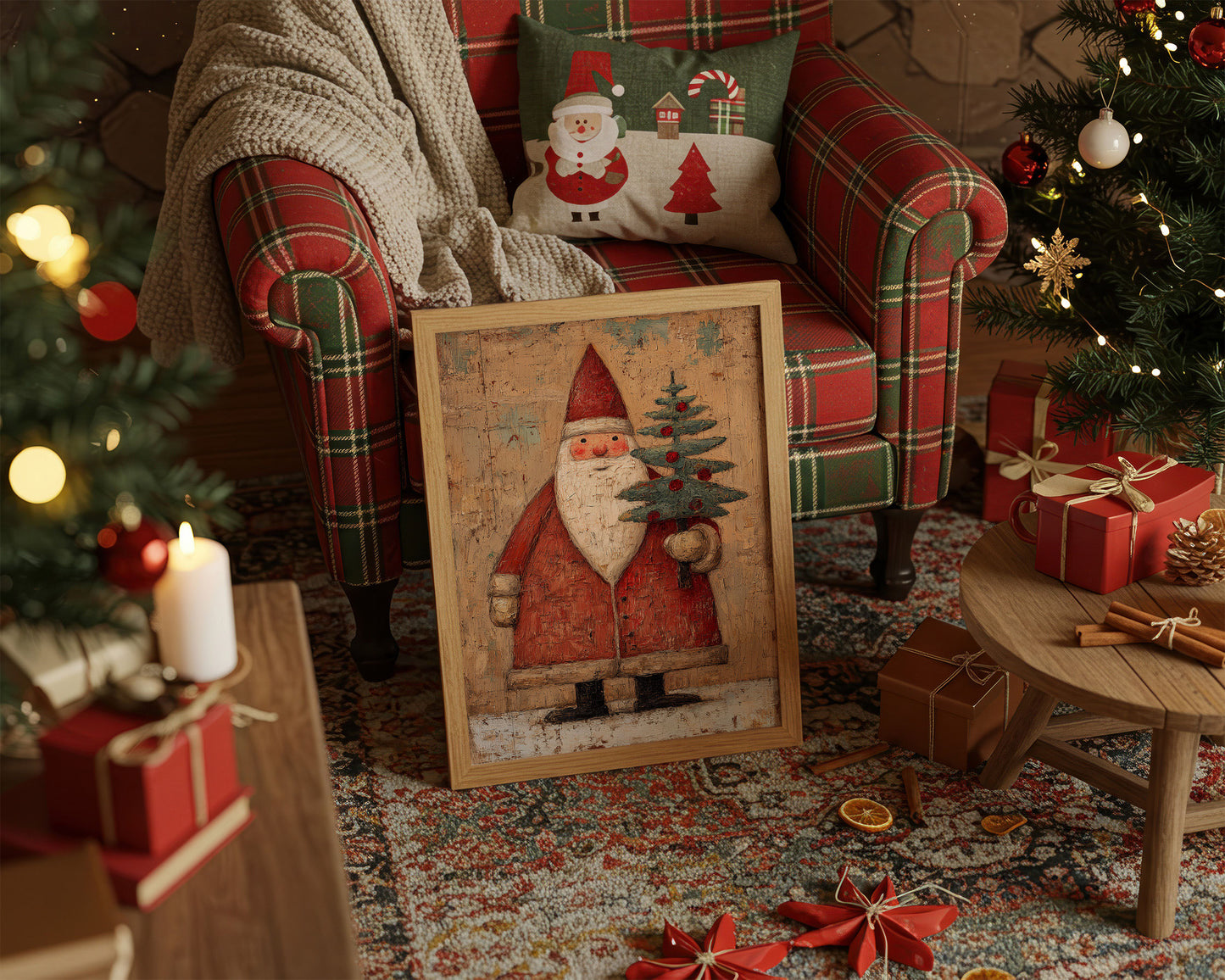 Old World Santa Brings Simple Joy