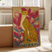Elegance Among Vibrant Blooms