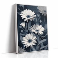 Three Daisies Holding the Dark
