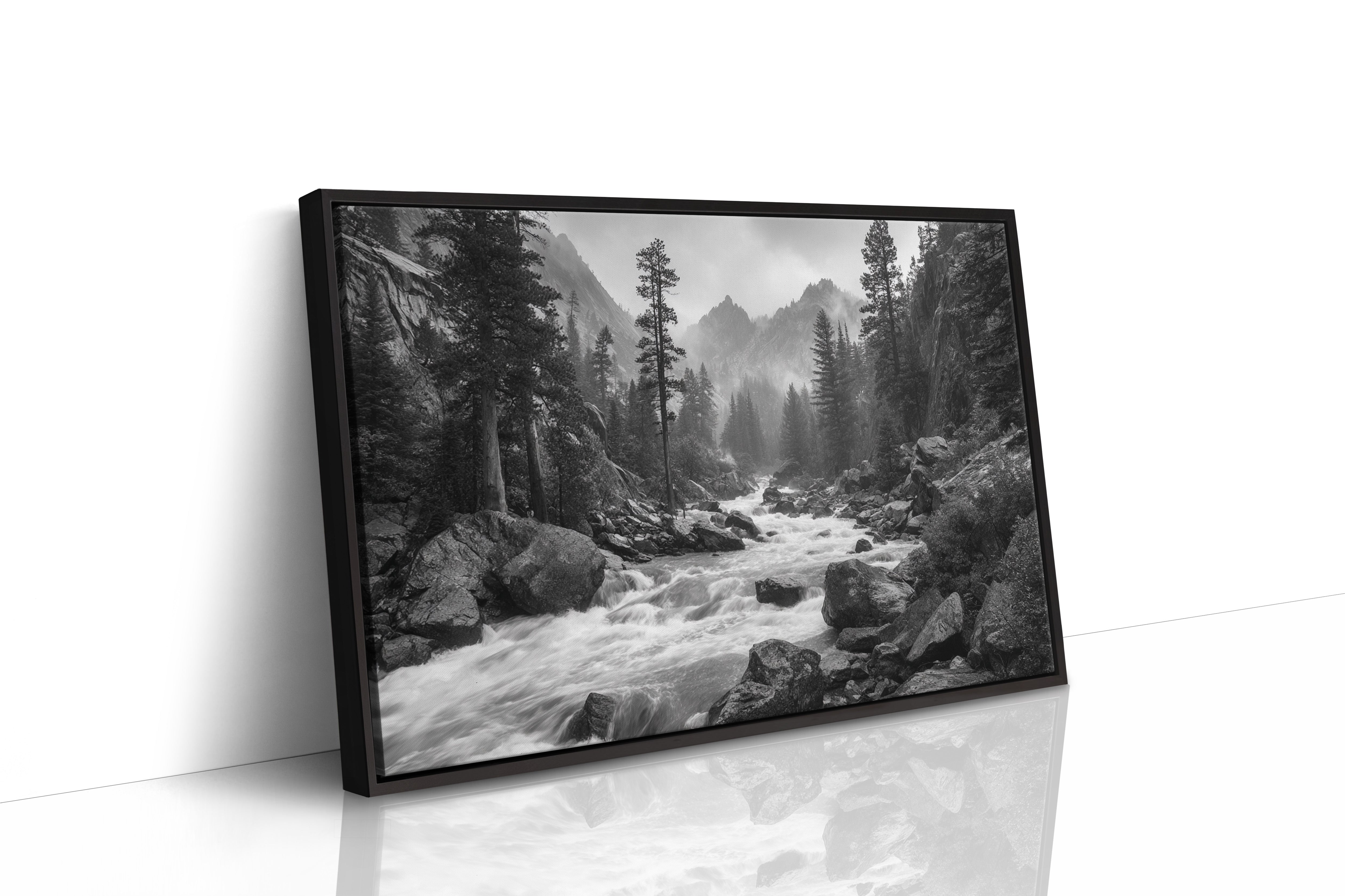 Wild Waters Carve Mountain Memories