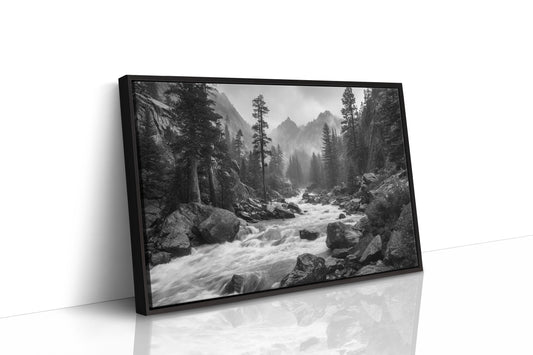 Wild Waters Carve Mountain Memories
