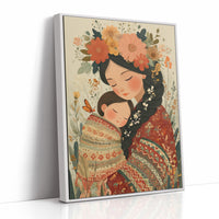 Flowers in Her Hair, Child in Her Arms