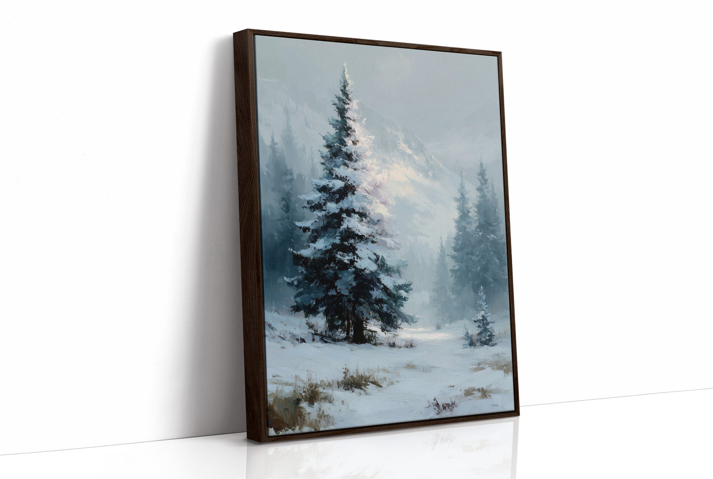 Sunlit Snow, Standing Pine