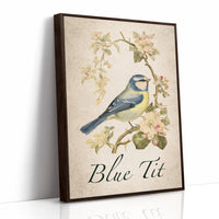 Blue-Blooded Among the Blossoms