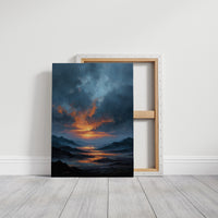Fire Breaks the Blue Hour