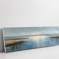 Coastal Marsh Birds Landscape Wall Art