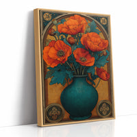 Poppies in the Gilded Room