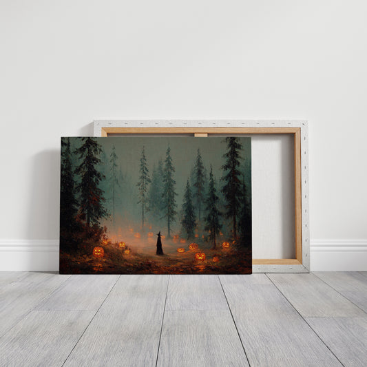 Misty Forest Lantern's Gaze