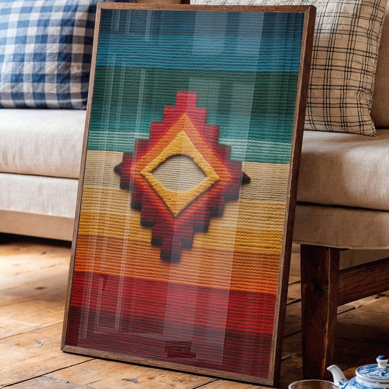 Sacred Symbols Paint Desert Horizons