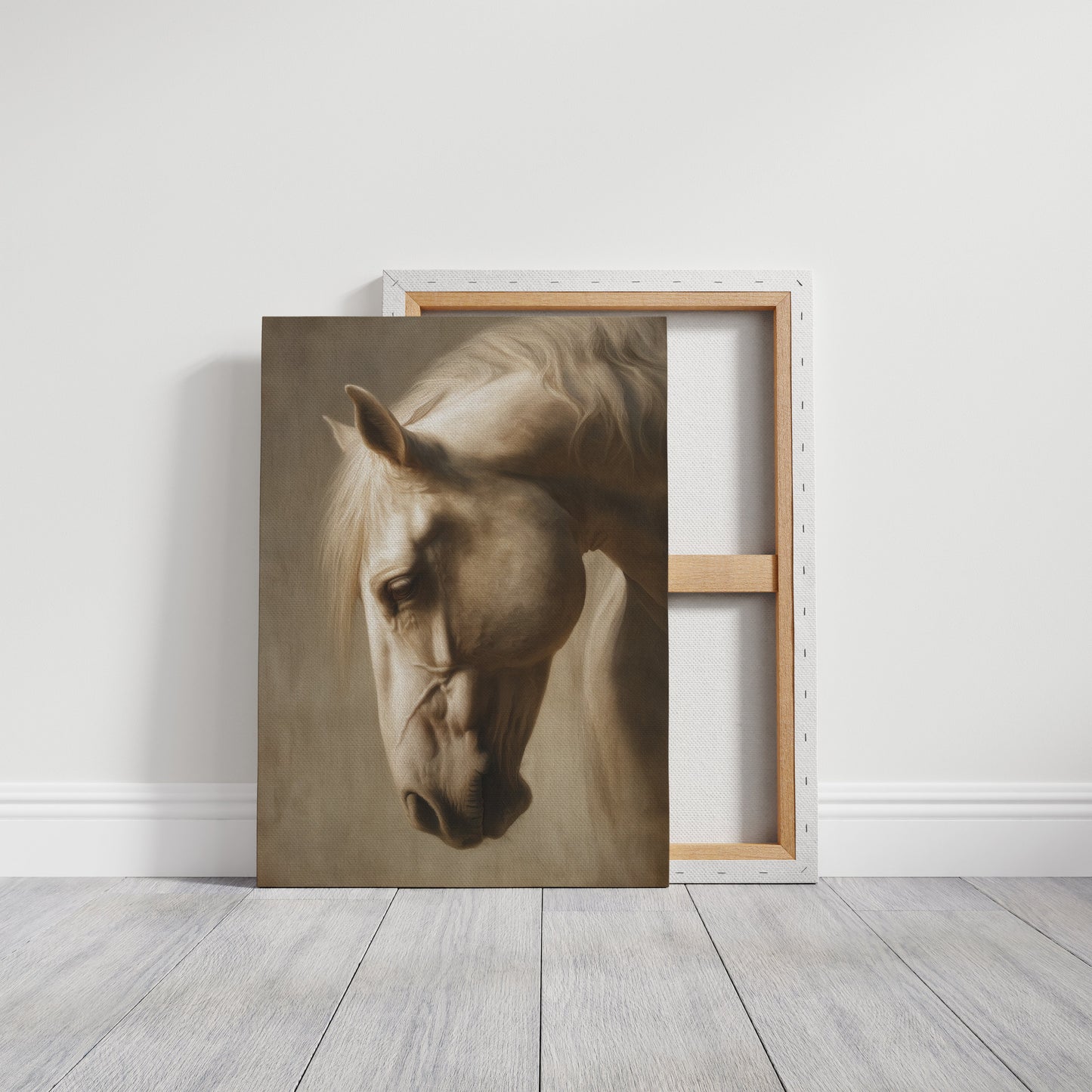 Noble Spirit In Sepia Tones