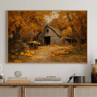 Harvest Gold Beneath Amber Canopy