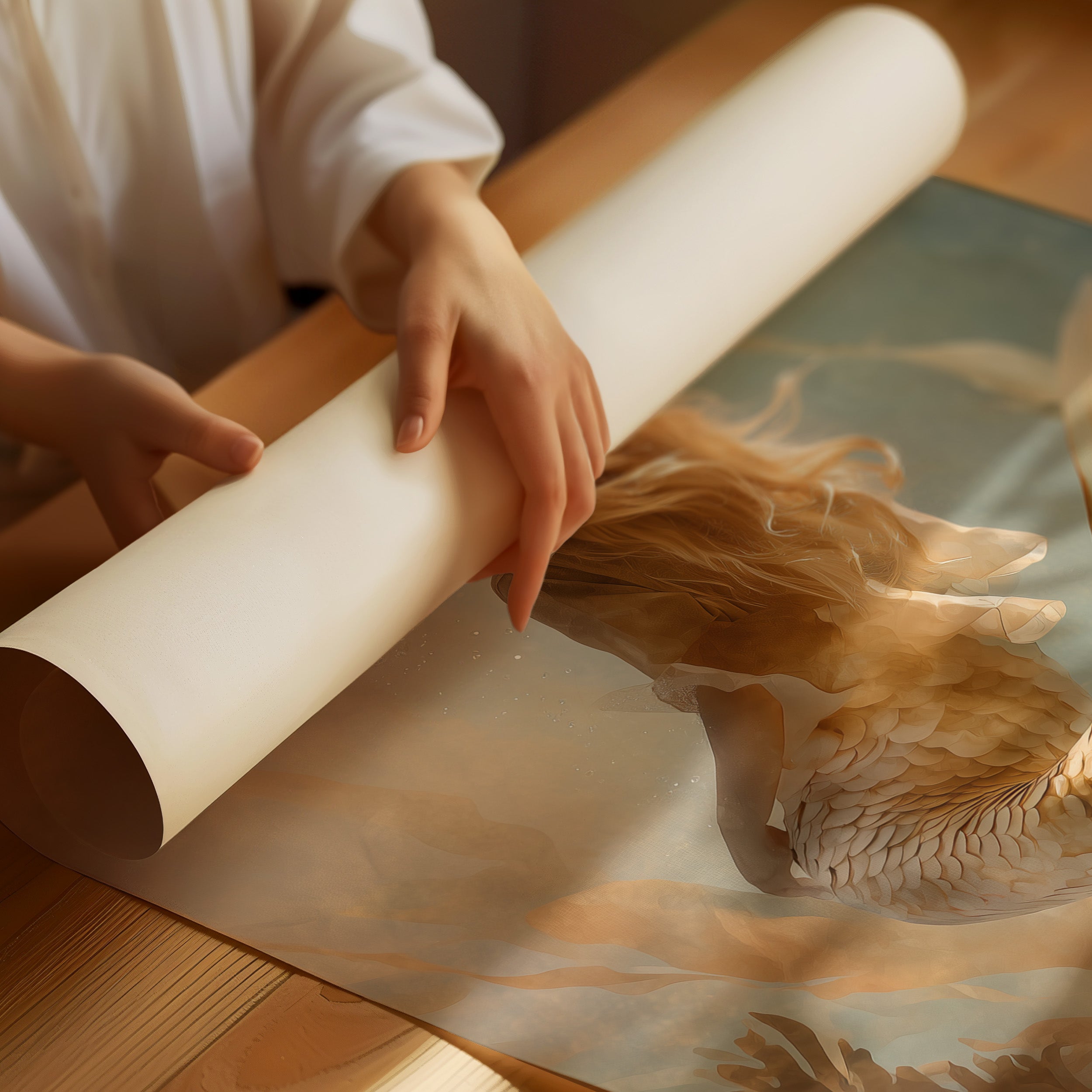 Golden Depths Call Ancient Tides