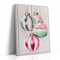 Pastel Ornaments Dancing in Light