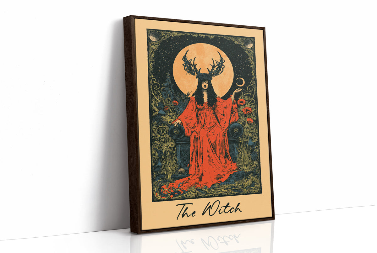 The Witch: Antlered and Enthroned