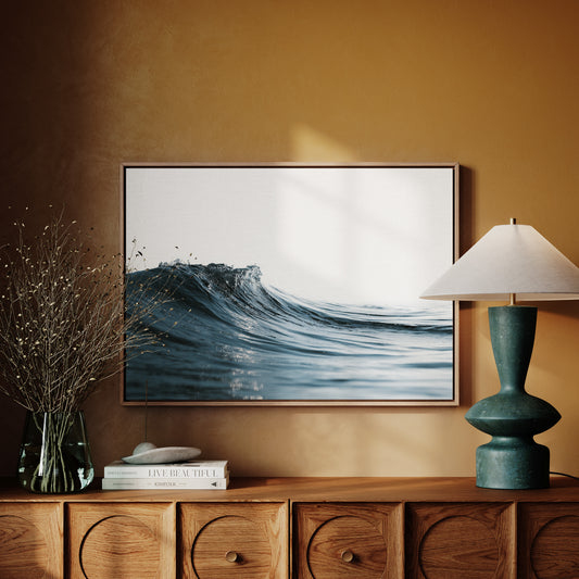 Ocean's Pulse Catches Morning Light