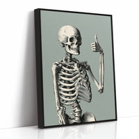 Bone Voyage, You’ve Got This, print in a black frame