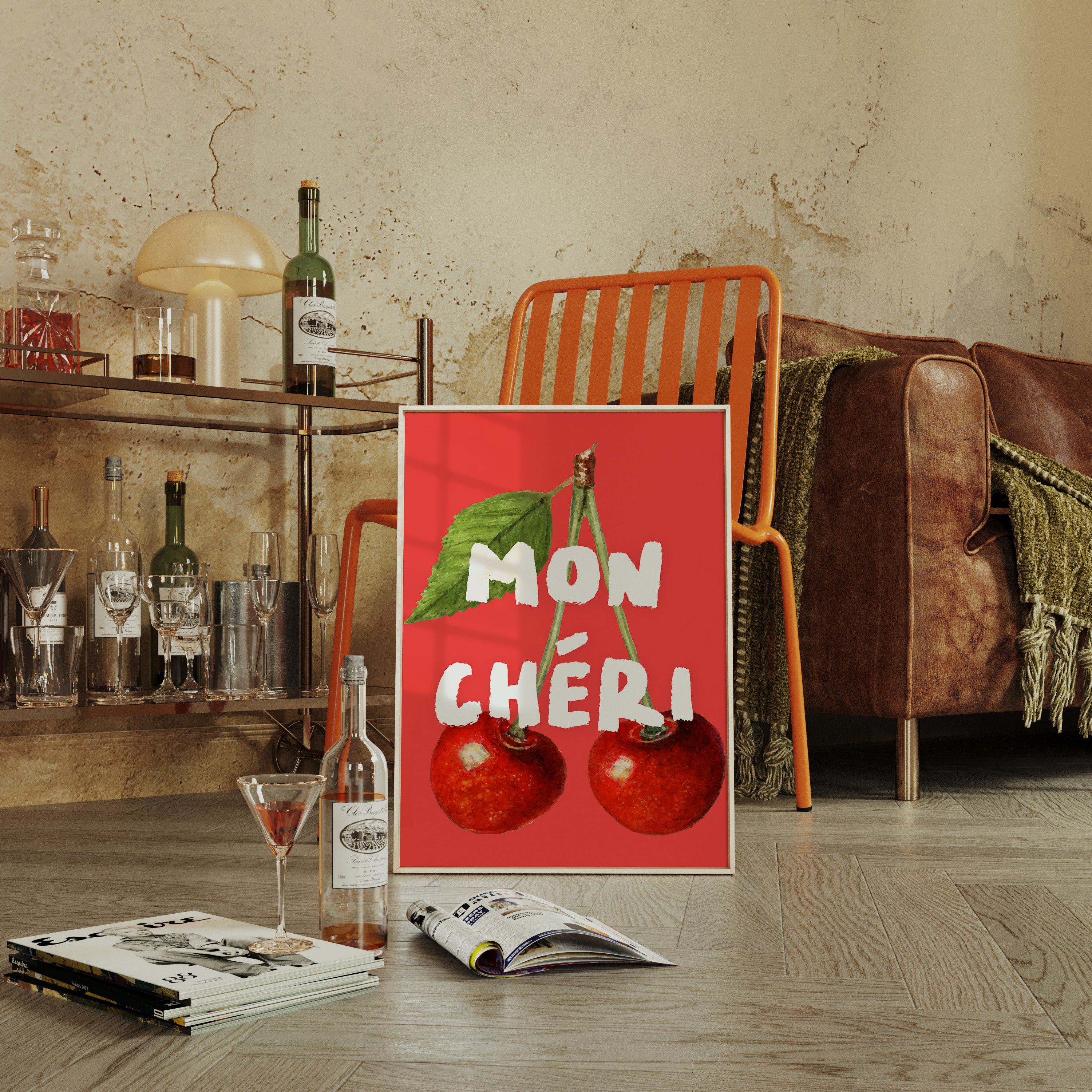 Sweet Cherries Sing French Bistro
