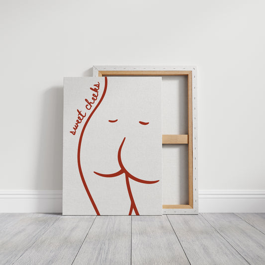Sweet Cheeks Speak Simple Lines