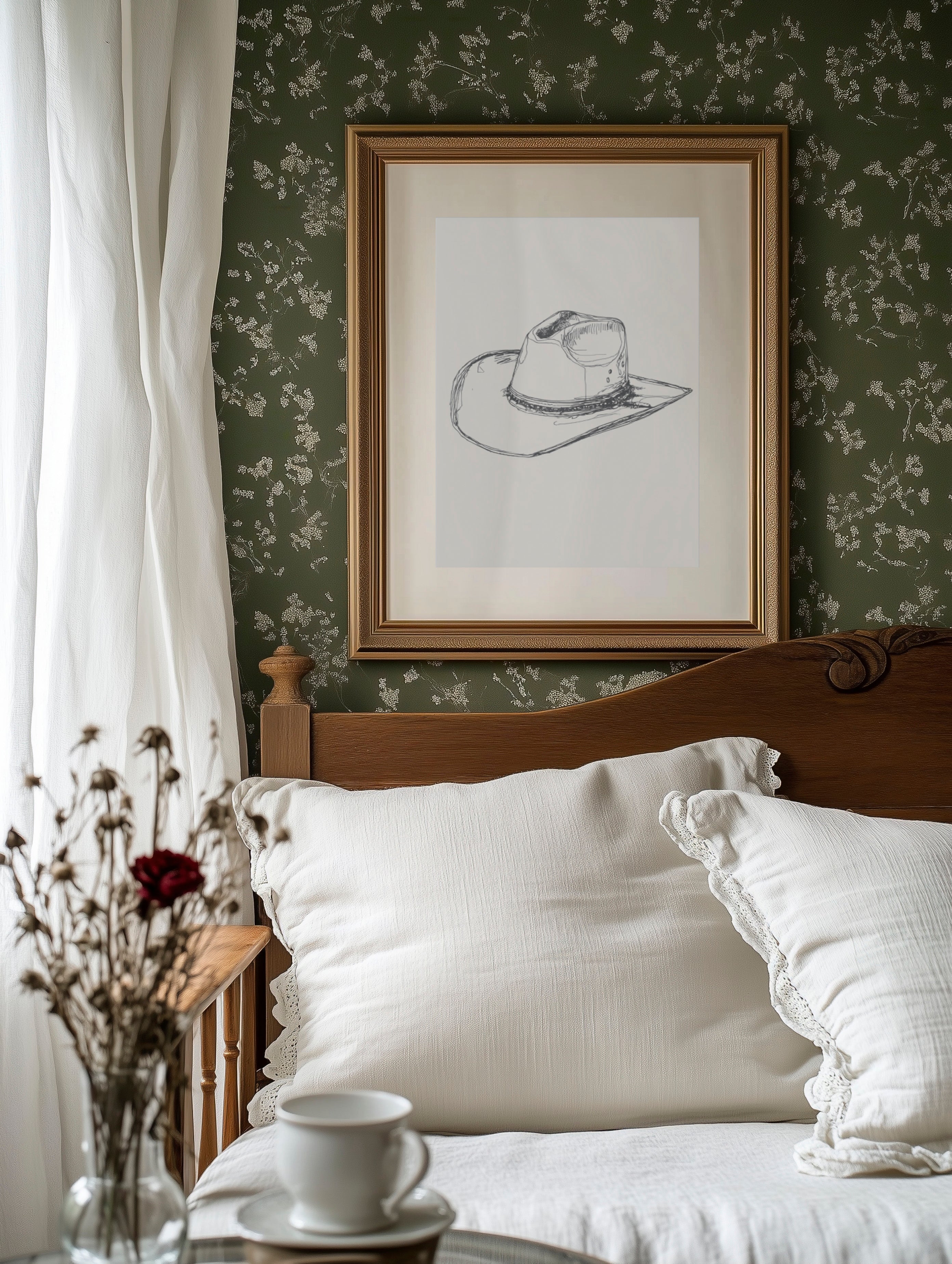 The Cowboy's Solitary Companion