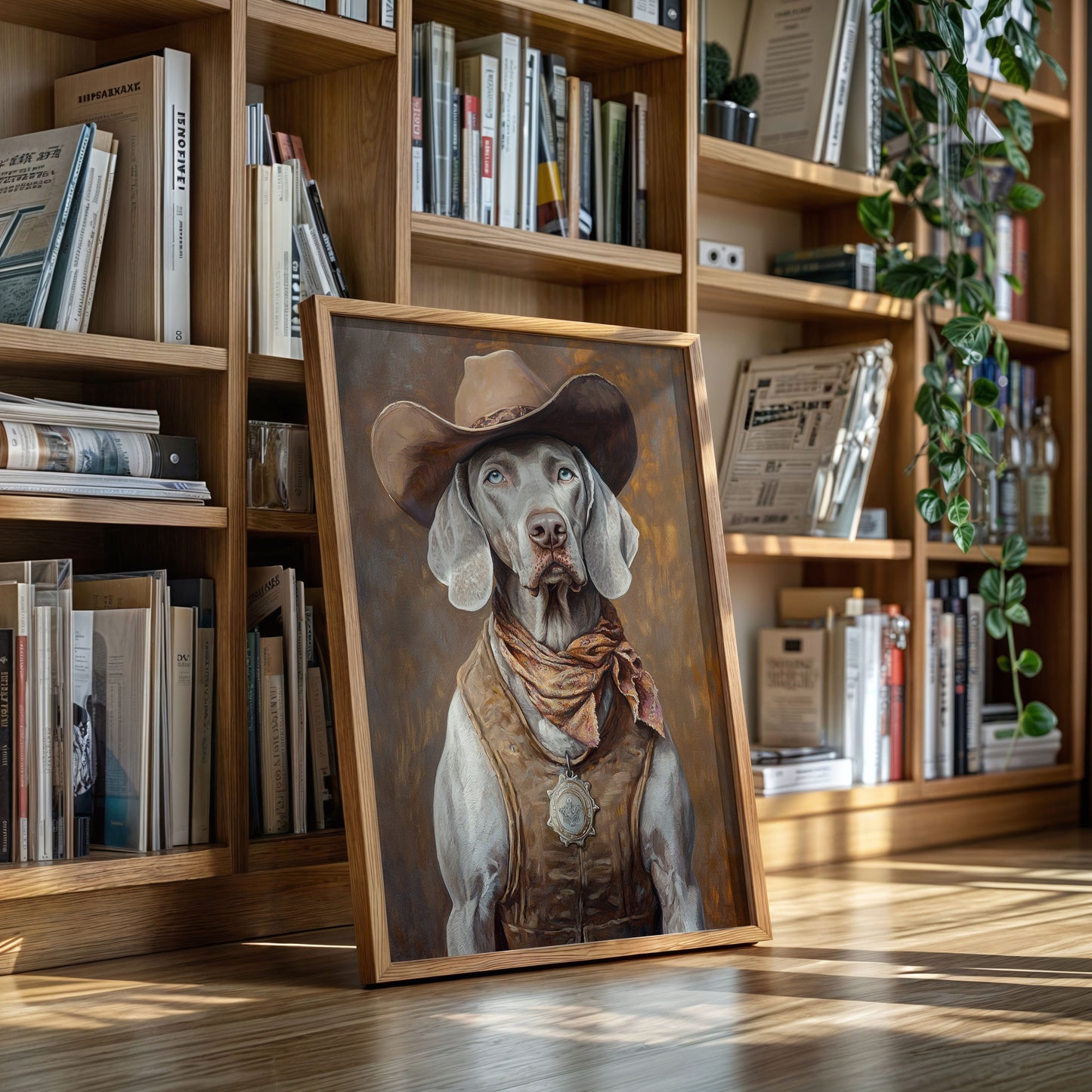 Weimaraner Desert Deputy