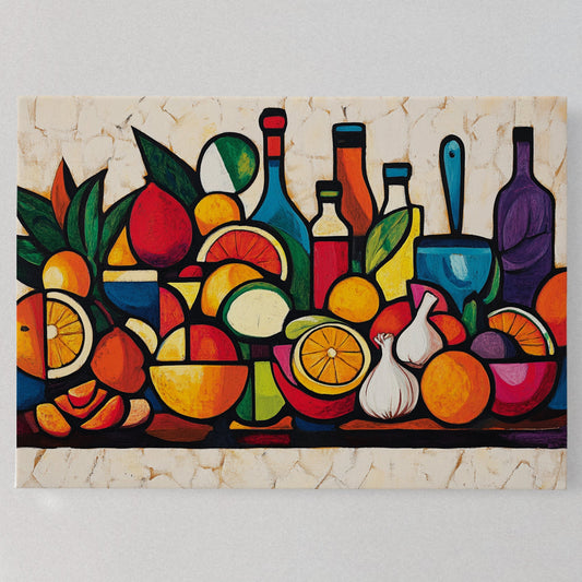 Citrus Symphony On Kitchen Counter