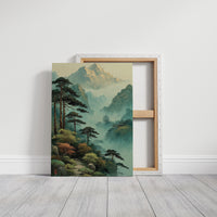 Misty Peaks Call Ancient Pines