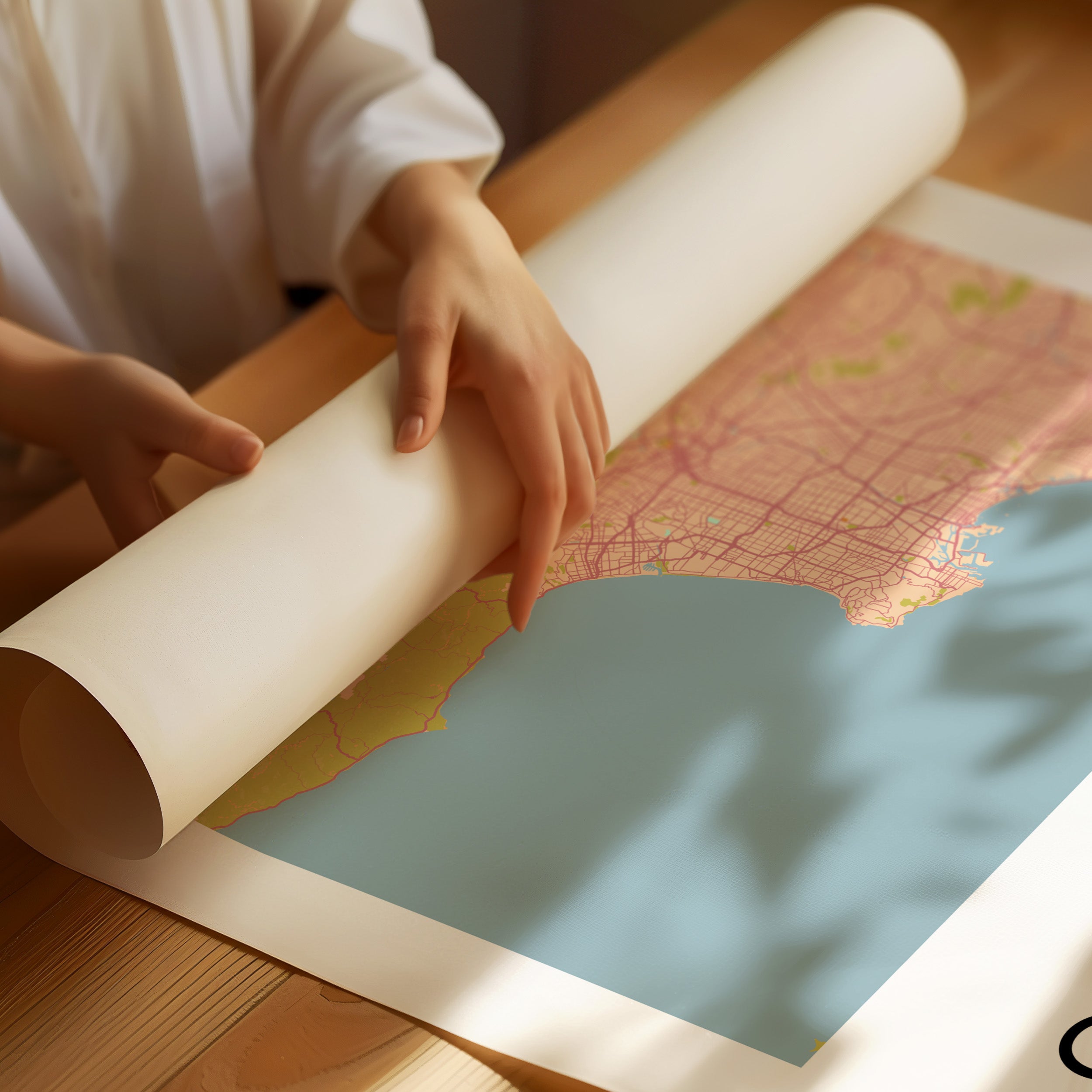 Los Angeles, Mapped in Amber