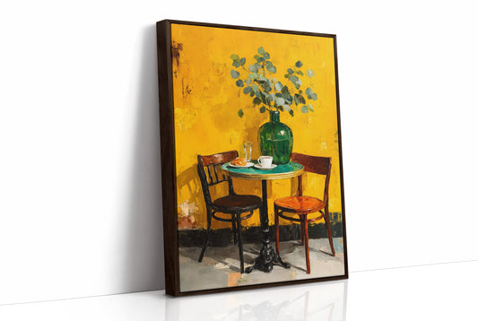 Coffee for One at the Café Corner